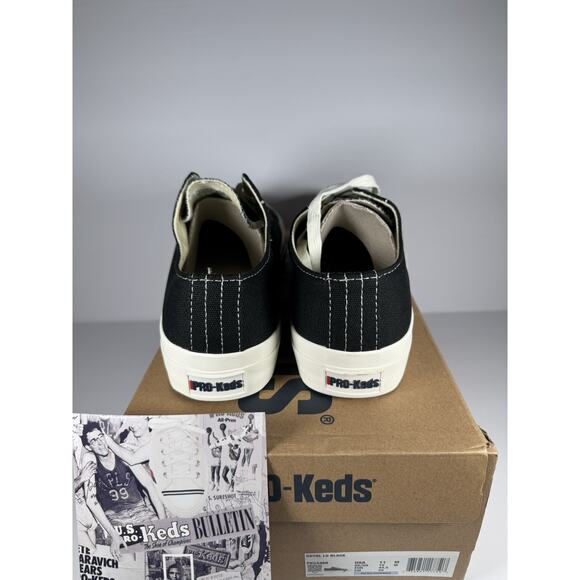 New Pro-Keds Men's Royal Lo Classic Black Canvas PK54468 Size 11 NIB - Picture 9 of 11